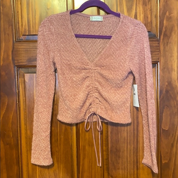 Altar’d State Rose Blush Chanel Sweater - Picture 3 of 7